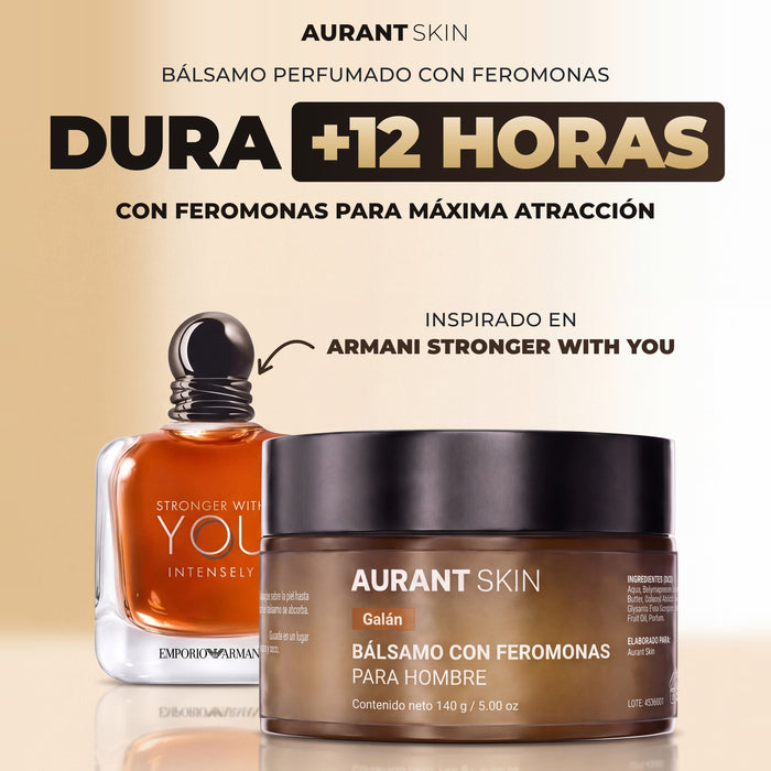 Galán, inspirado en Armani Stronger With You